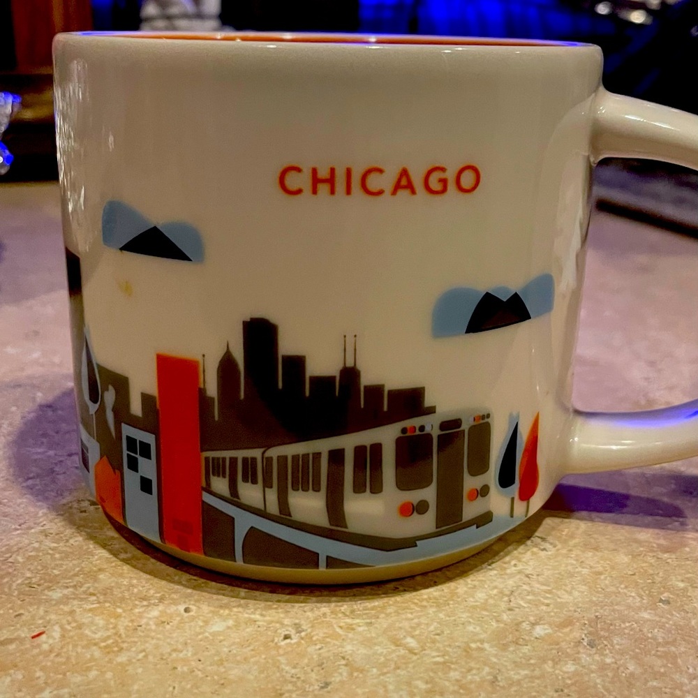 Starbucks Chicago mug you are here